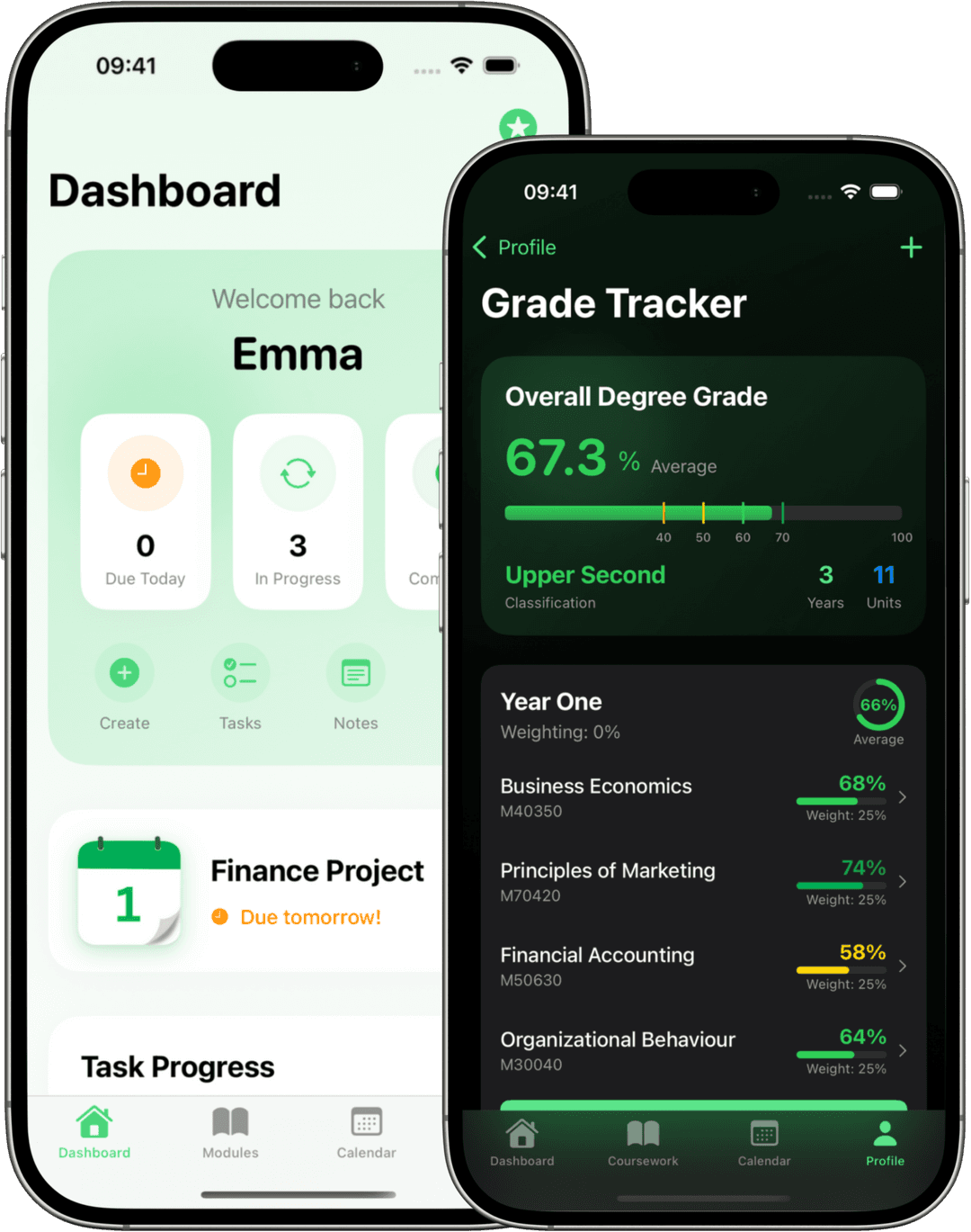 Acadex App Home