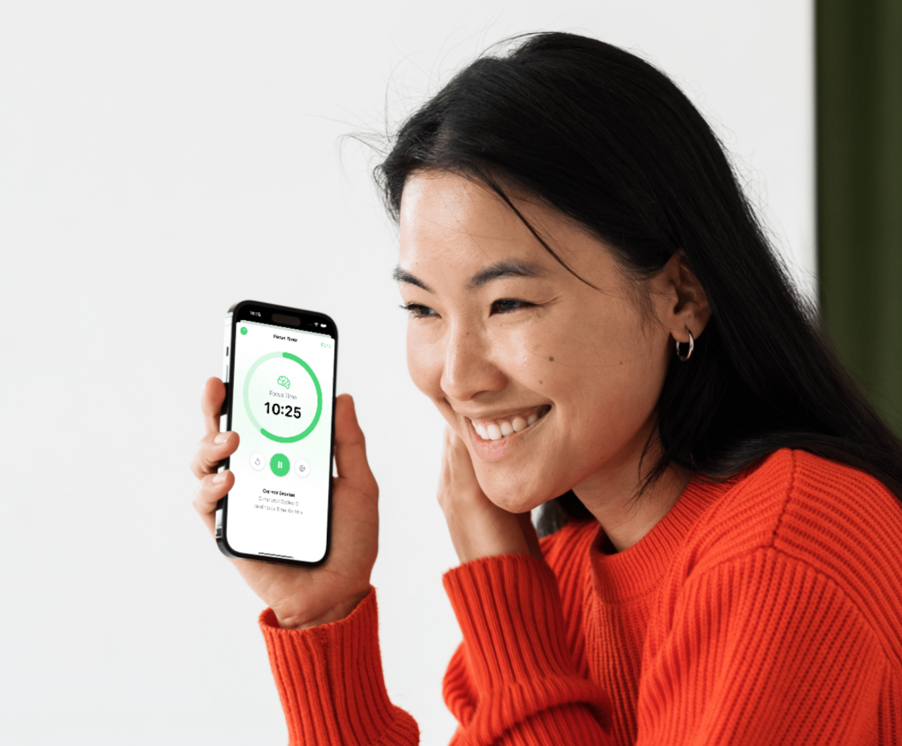 Student using Pomodoro technique with Acadex